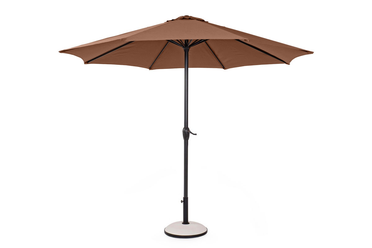 Зонт САЛЕРНО, цвет коричневый, диаметр 3 м