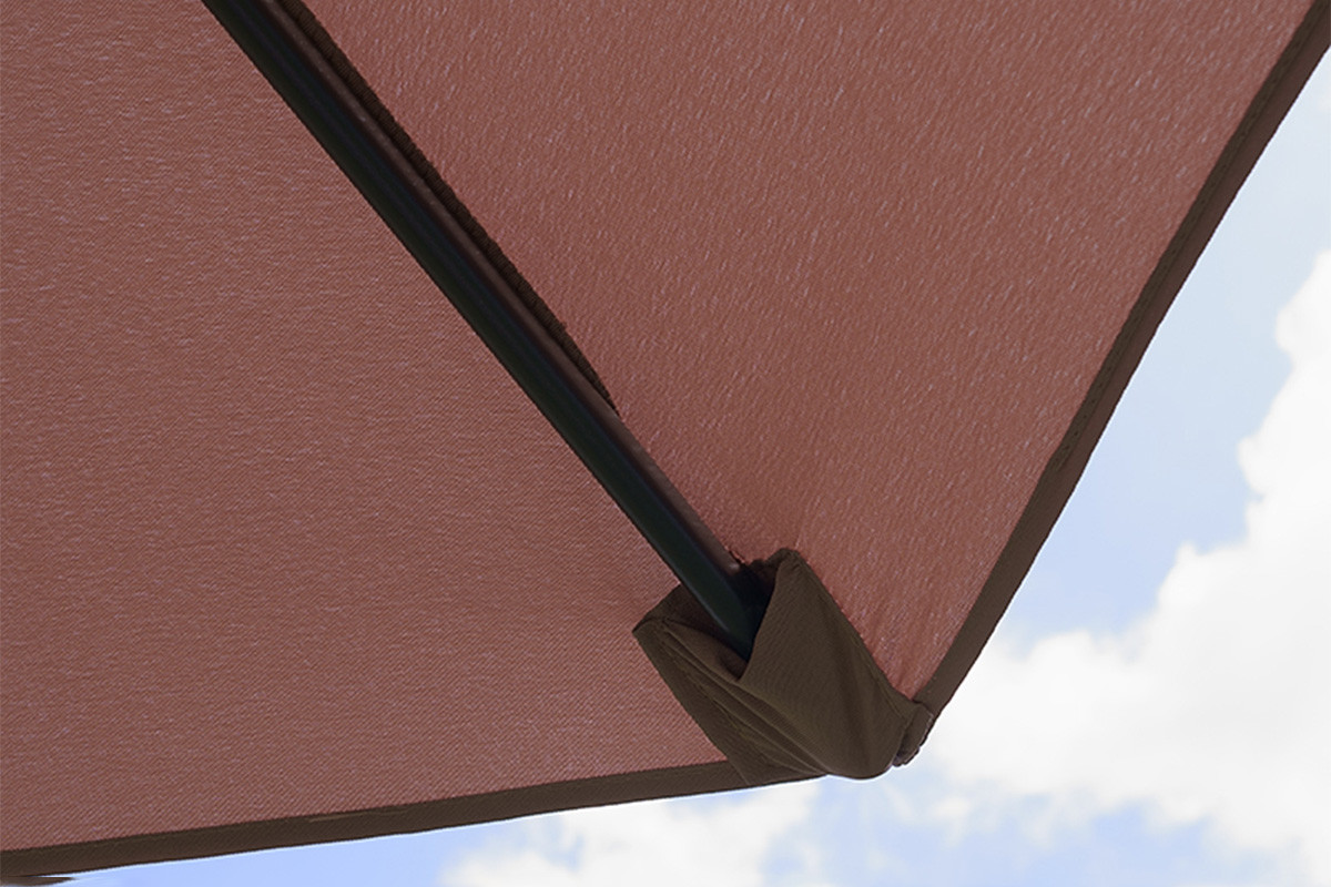 Зонт САЛЕРНО, цвет коричневый, диаметр 3 м - фото 5 - id-p204285014