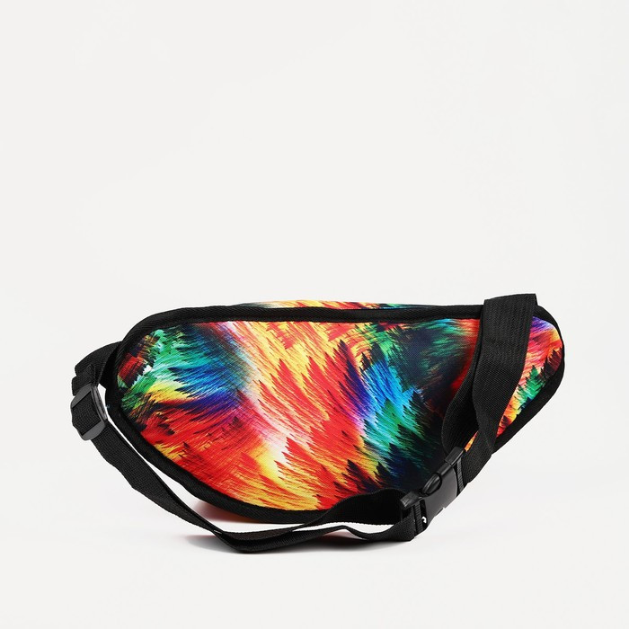 Поясная сумка на молнии, наружный карман, цвет разноцветный - фото 3 - id-p204281509