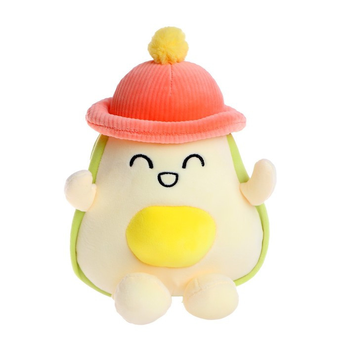 Мягкая игрушка «Авокадо в шапочке», 25 см, цвет МИКС - фото 1 - id-p204285422