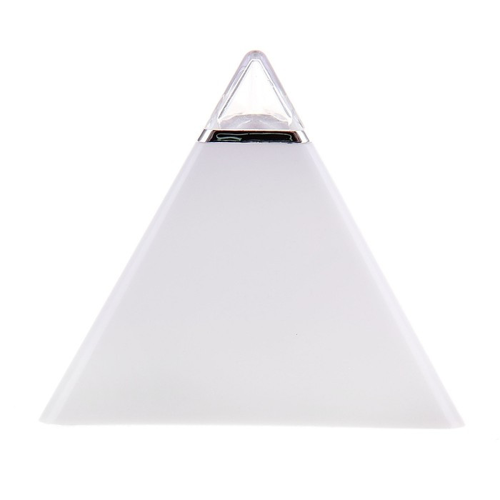 Будильник Luazon LB-05 "Пирамида", 7 цветов дисплея, термометр, подсветка, МИКС - фото 4 - id-p204289370