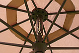 Зонт САЛЕРНО, цвет коричневый, диаметр 3 м, фото 7