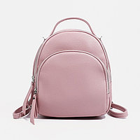 Сумка-рюкзак 2705VNM, 18*9*25, отд на молнии, 2 н/кармана, регул ремни, розовый