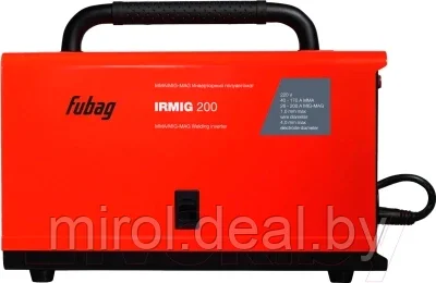 Полуавтомат сварочный Fubag IRMIG 200 с горелкой / 31 433.1 - фото 4 - id-p204283232