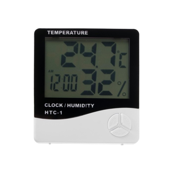 Термометр LuazON LTR-14, электронный, датчик температуры, датчик влажности, белый - фото 4 - id-p204289441