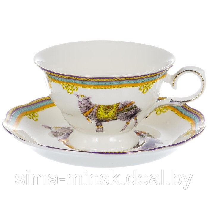 Чайный набор Olaff Jade porcelain, 12 предметов, 200 мл - фото 2 - id-p204287316