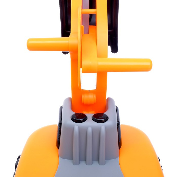 Толокар «Экскаватор», подвижный ковш, световые и звуковые эффекты, цвет оранжевый - фото 4 - id-p204289612