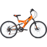 Велосипед Foxx Freelander 24 р.14 2022 (оранжевый)