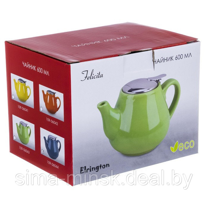 Чайник с фильтром Elrington «Феличита», 600 мл - фото 3 - id-p204286465