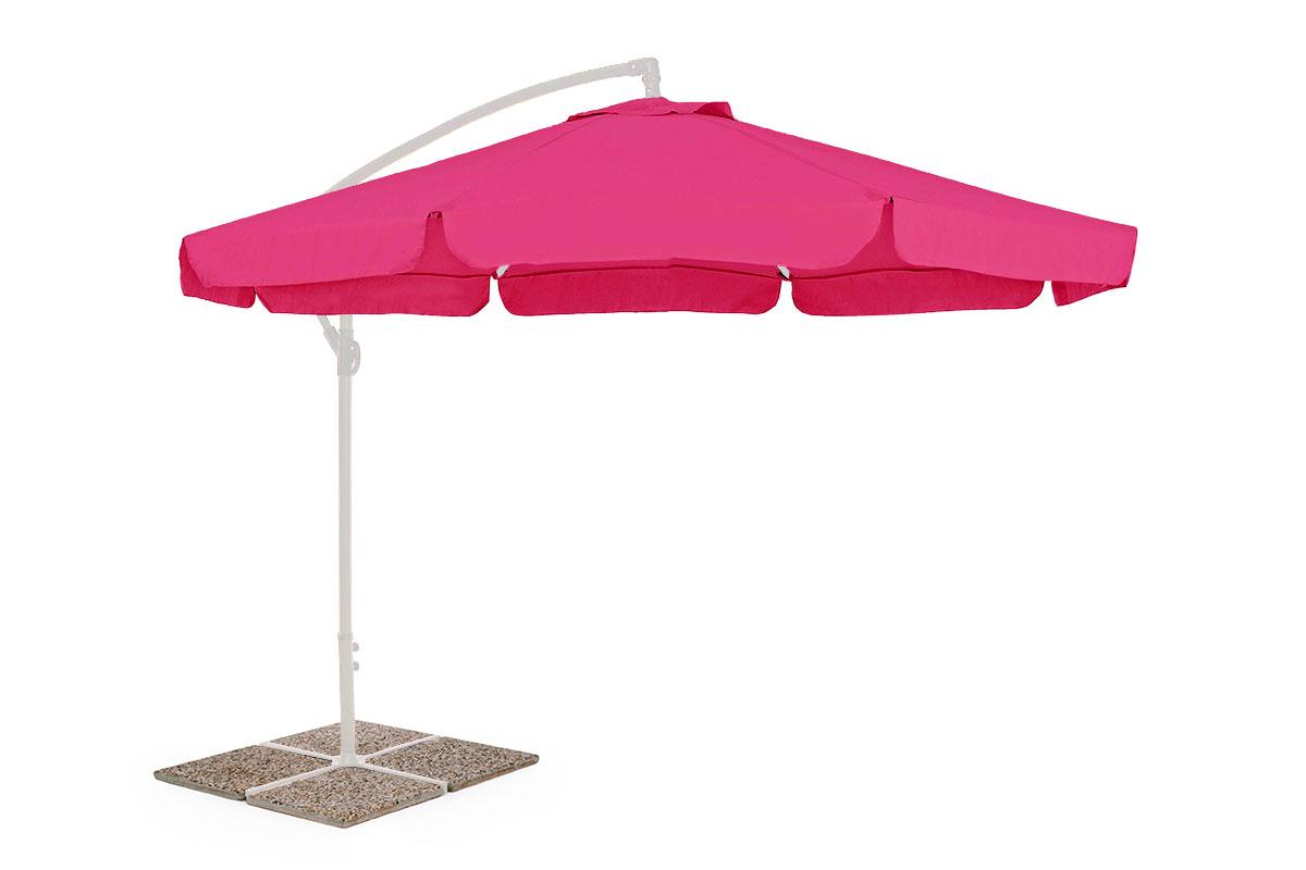 Зонт ПАРМА, с боковой стойкой, цвет фуксия, диаметр 3 м