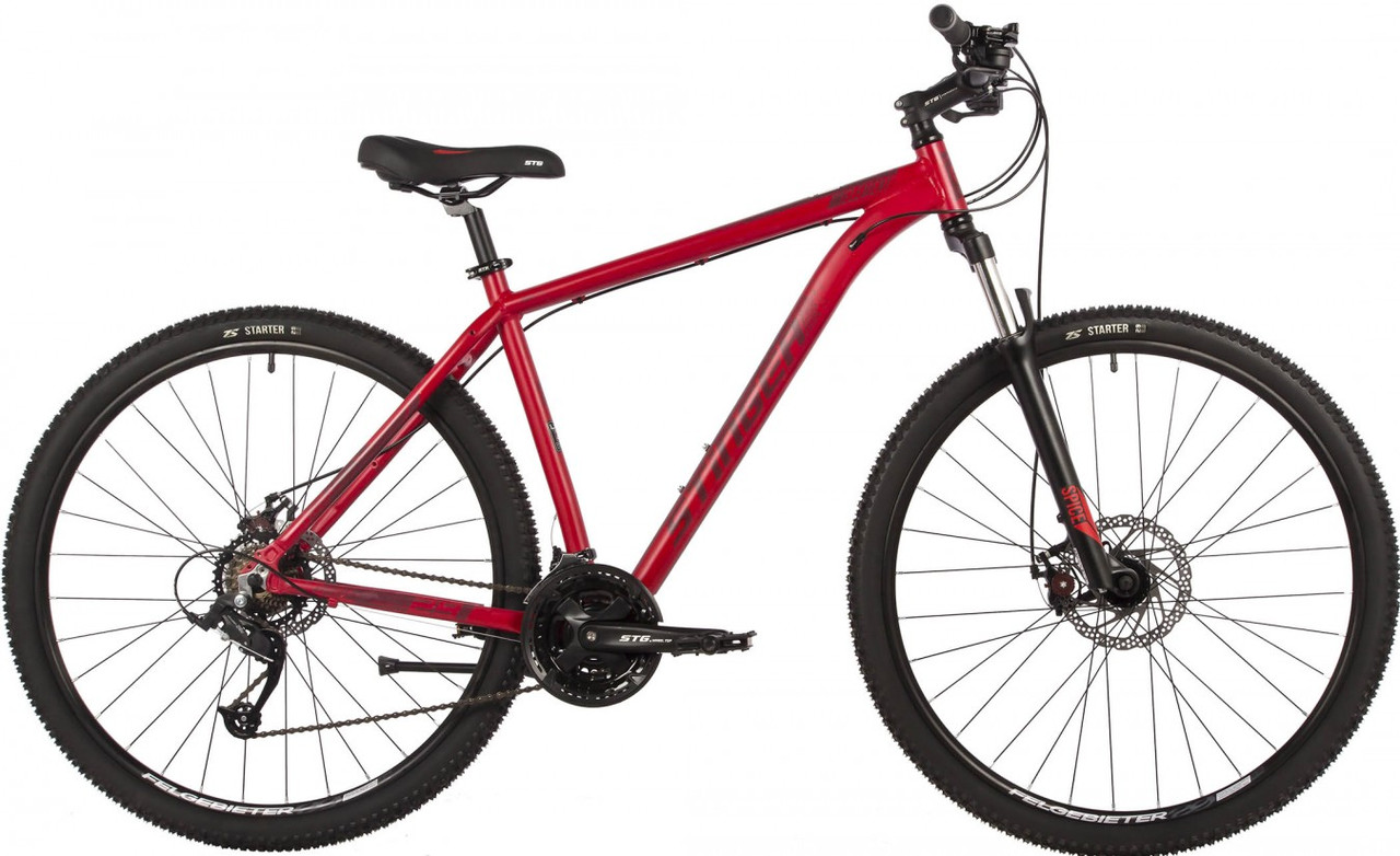 Велосипед Stinger Element Evo SE 27.5 р.18 2022 (красный) - фото 1 - id-p204290124