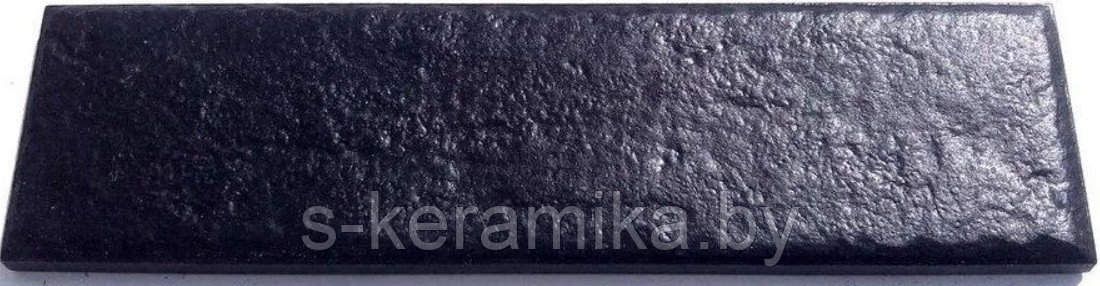 Фасадная клинкерная плитка Paradyz Ceramika Scandiano Nero Elewacja 6.6x24.5 cm - фото 4 - id-p204291171