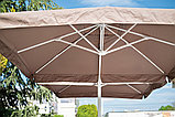 Зонт МАДРИД, 2 купола, цвет песочный, купол размером 3*3 м, фото 6