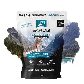 "Natura Wild" Yukon Lake беззерновой корм для взрослых собак всех пород с лососем, тунцом и индейкой 2кг