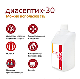 Готовый к применению кожный антисептик. ДИАСЕПТИК-30. 5л, фото 2