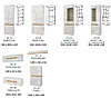 Комод Катания СТЛ.331.08 (дуб небраска/белый глянец) фабрика Stolline, фото 4