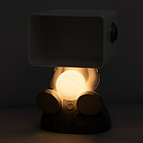 Светильник-полка "Космик" LED USB серый 35х25х47см, фото 3