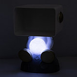 Светильник-полка "Космик" LED USB серый 35х25х47см, фото 4