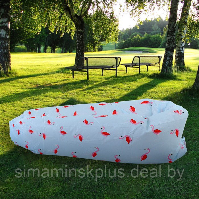 Надувной мешок для отдыха «Фламинго» 220х80х65 см - фото 1 - id-p204300171