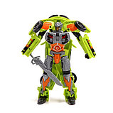 Робот «Автобот», трансформируется, цвет зелёный, фото 3