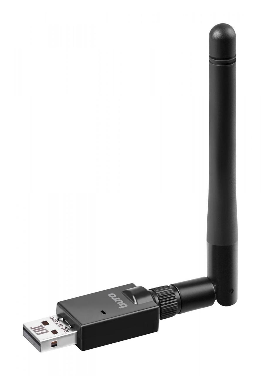 Точка доступа Buro BU-BT50C Bluetooth 5.0 USB Adapter 100м черный - фото 1 - id-p203914073