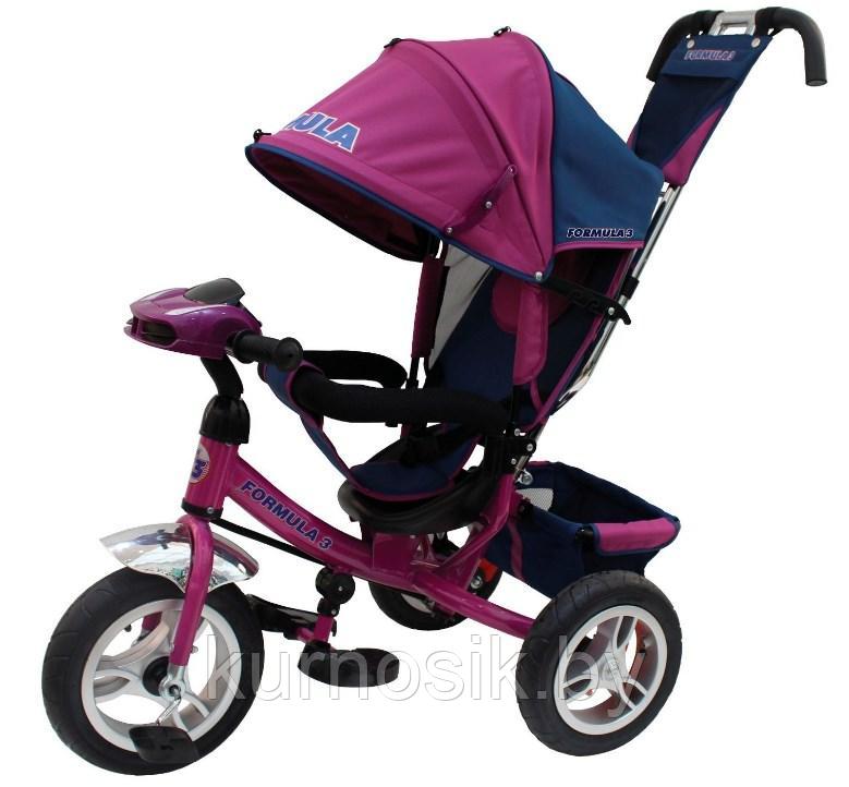 Детский велосипед трехколесный Formula FA3, розовый - фото 1 - id-p204305756