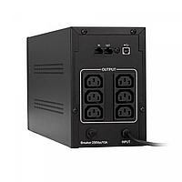 Exegate EP285524RUS ИБП ExeGate SpecialPro UNB-2200.LED.AVR.C13.RJ.USB 2200VA/1300W, LED, AVR, 6*IEC-C13,