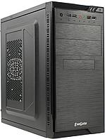 Exegate EX272745RUS Корпус Minitower Exegate QA-412U Black, mATX, XP400, Black, 120mm, 2*USB+2*USB3.0, Audio