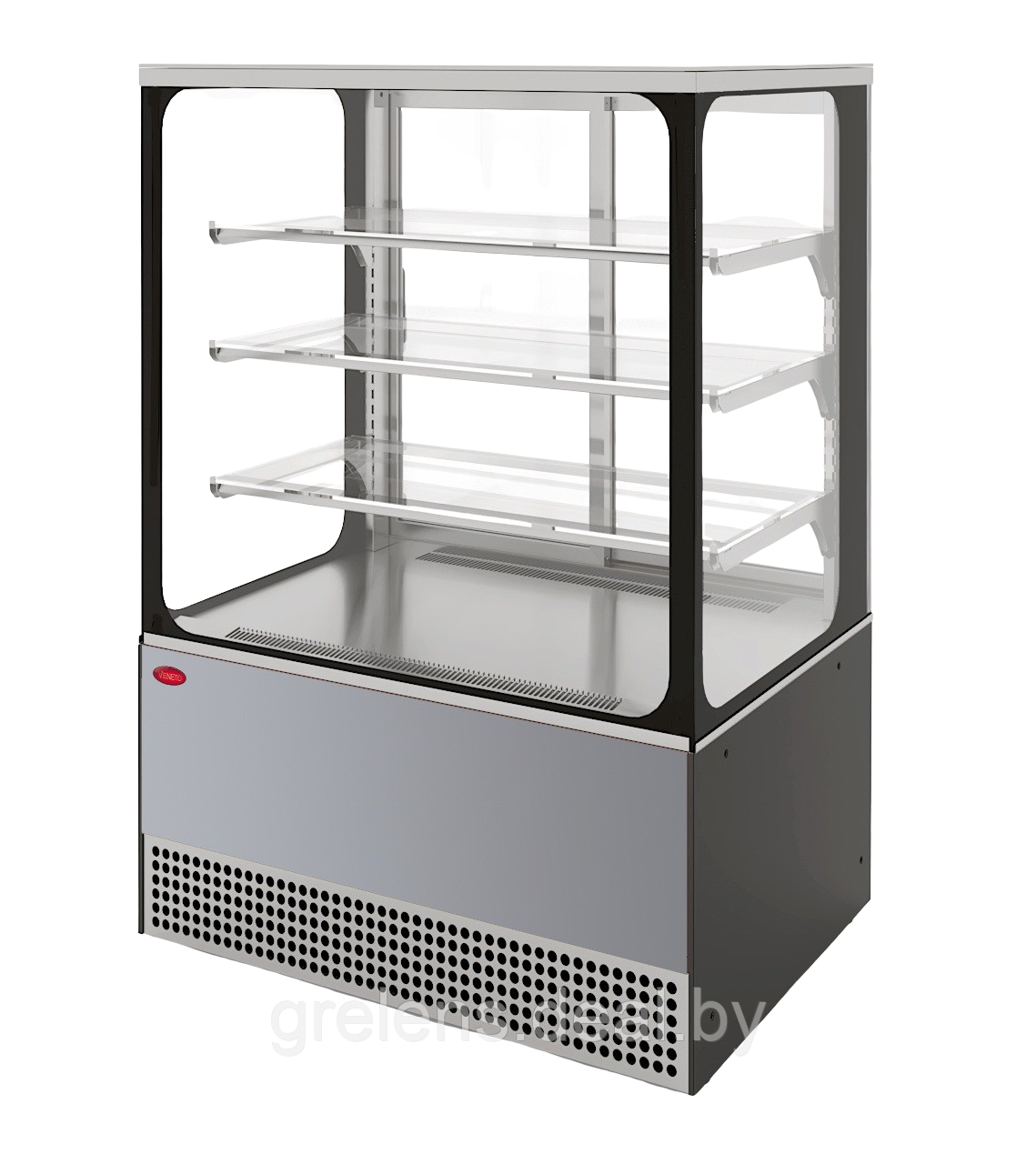 Кондитерская холодильная витрина МХМ Veneto VS-0,95 Cube нерж. - фото 1 - id-p204308036