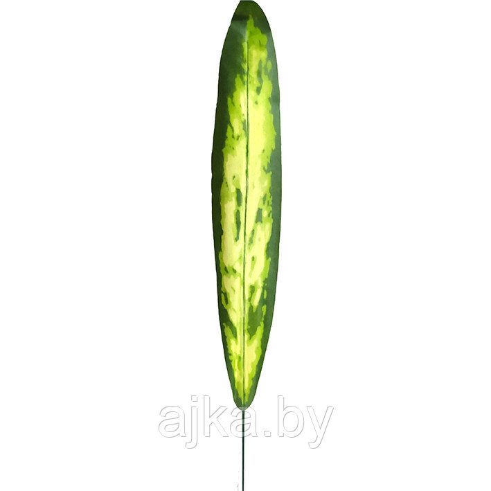 Лист искусственный Сансевиерия 60 см, расцветка 2 - фото 1 - id-p204309035