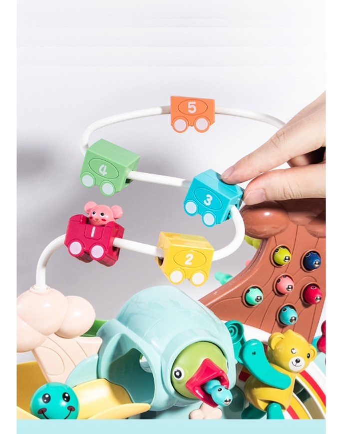 Многофункциональная игрушка «Веселые червячки» (7 в 1), артикул BY808-25 - фото 6 - id-p201849617