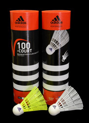 Воланы для бадминтона Adidas N100 Court-Slow (белые)