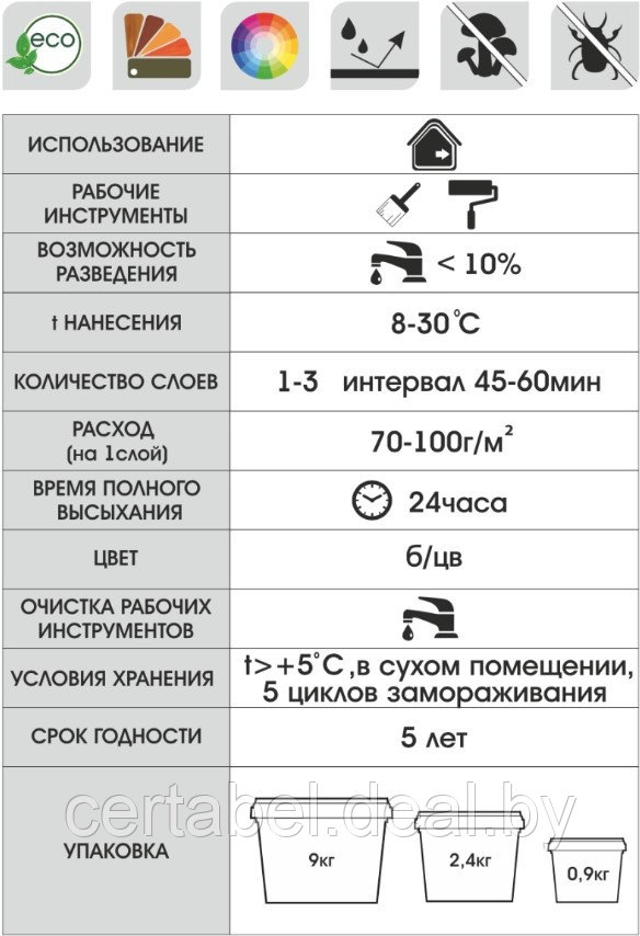 Лак акриловый ПОЛУМАТОВЫЙ WD290 серии Golwood (защита/декорирование), 0.9кг - фото 4 - id-p204316375