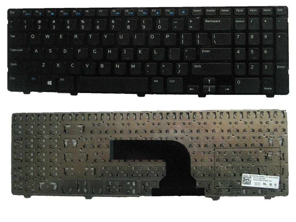 Клавиатура для Dell Inspiron 15R. RU