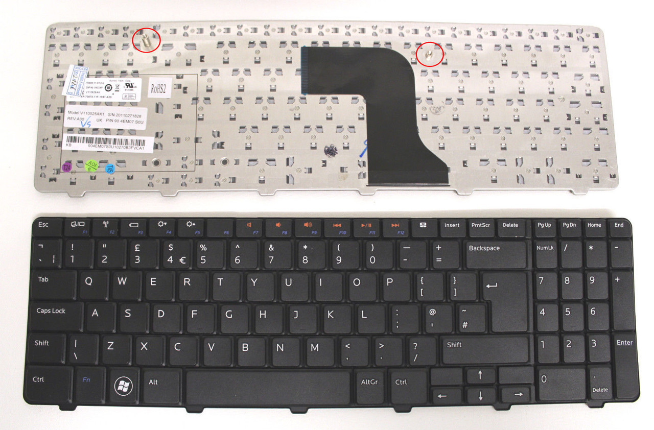 Клавиатура для Dell Inspiron N5010. RU