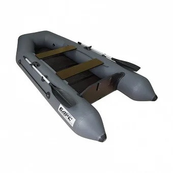Надувная лодка ПВХ Барс 2900 Слань-книжка киль (графит) - фото 1 - id-p204320520