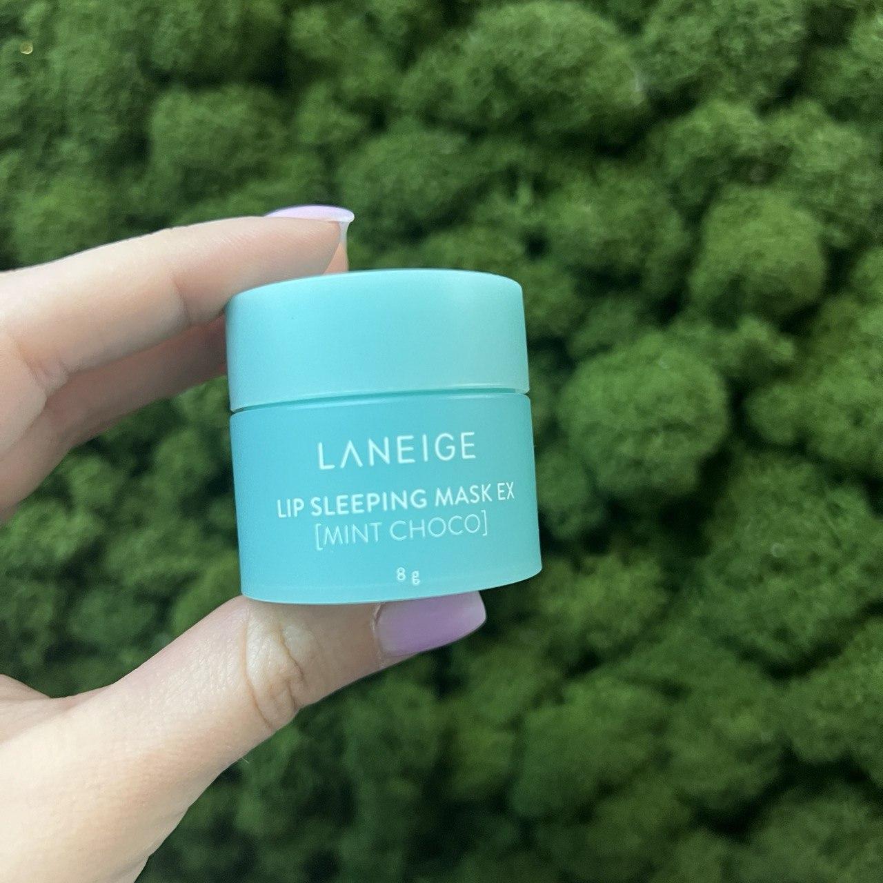 Ночная маска для губ с мятой и шоколадом Laneige Lip Sleeping Mask Choco Mint - 8 мл