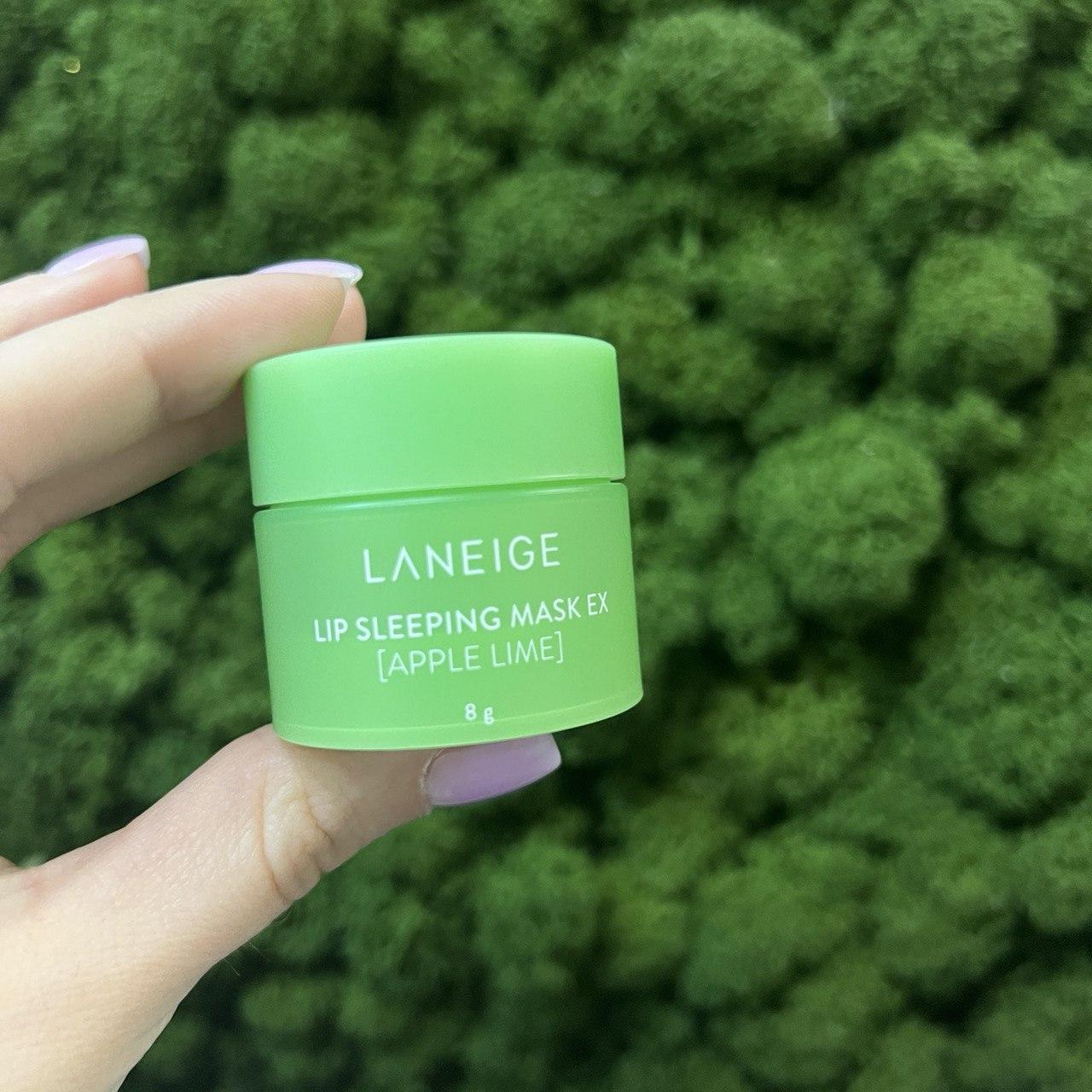 Ночная маска для губ с лаймом Laneige Lip Sleeping Mask Apple Lime - 8 мл