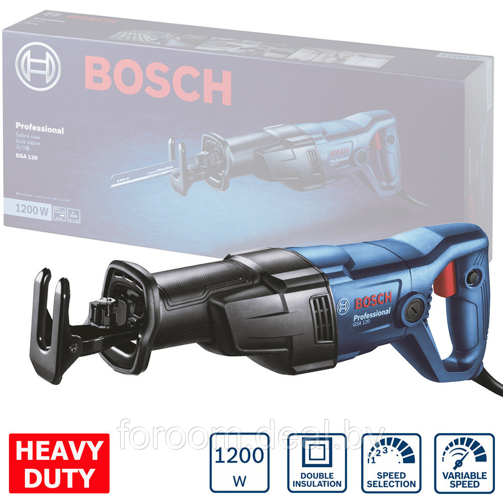 Пила сабельная GSA 120 Professional BOSCH (06016B1020) - фото 1 - id-p204320831