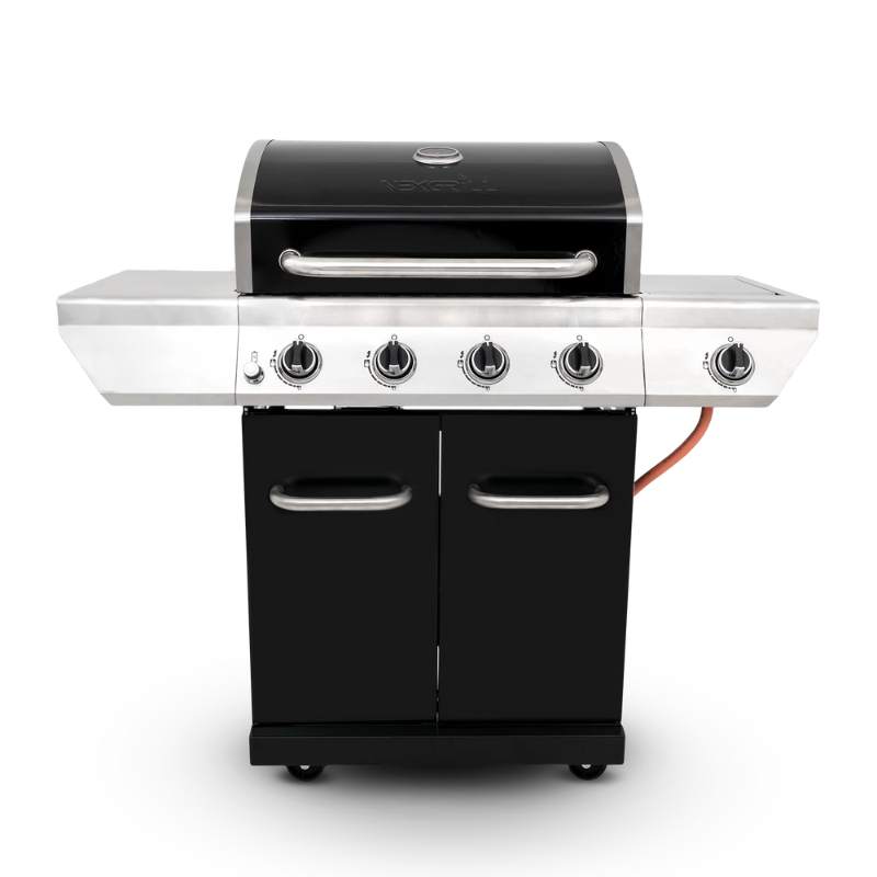 Гриль газовый Nexgrill Evolution Infrared 4B + 1B, черный