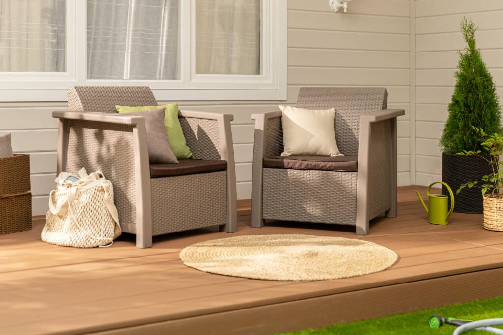 Набор мебели Toledo Duo (два кресла), капучино - фото 1 - id-p203659393