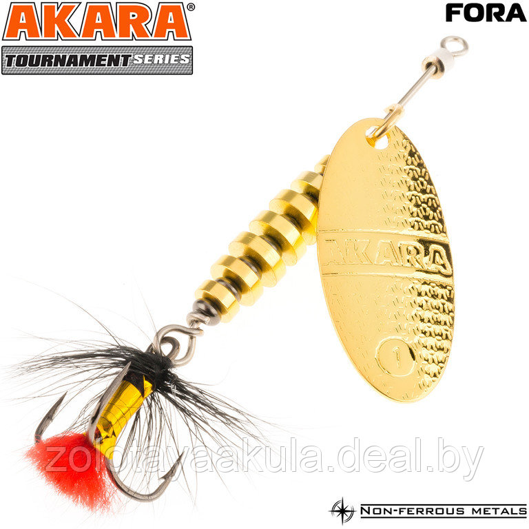 Akara Блесна вращающаяся Akara Tournament Series Fora 8гр A21 - фото 1 - id-p204340767