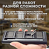 Набор отверток для точных работ / 24 биты в кейсе / Сменные магнитные отвертки, фото 2