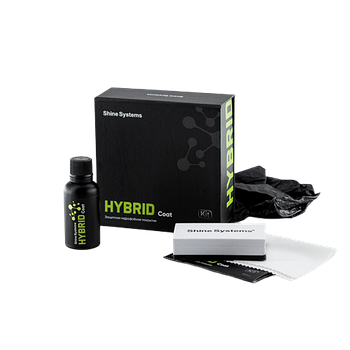 HYBRID Coat – Защитное гидрофобное покрытие для кузова | Shine Systems | 30 мл (набор)