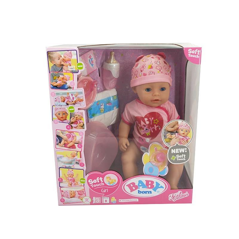 Детская Кукла пупс Baby Born Беби Берн 9 функций с горшком и соской - фото 1 - id-p204345189