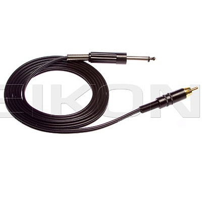 RCA Connector cord - 8 Foot - Black Wire