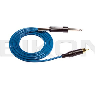 Клип-корд для машинки "RCA Connector cord - 6 Foot - Blue Wire"