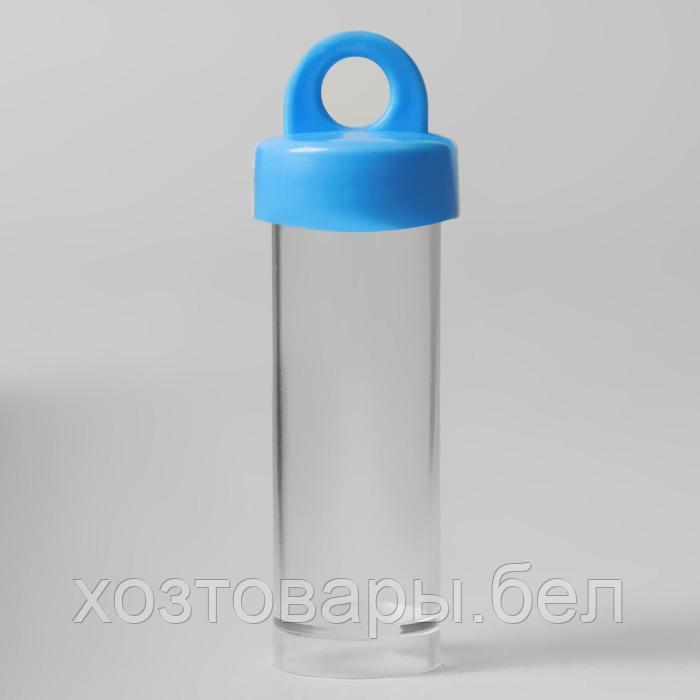 Игольница пластик 8*2,5*2,5см (фас 10шт цена за шт) МИКС прозрачный