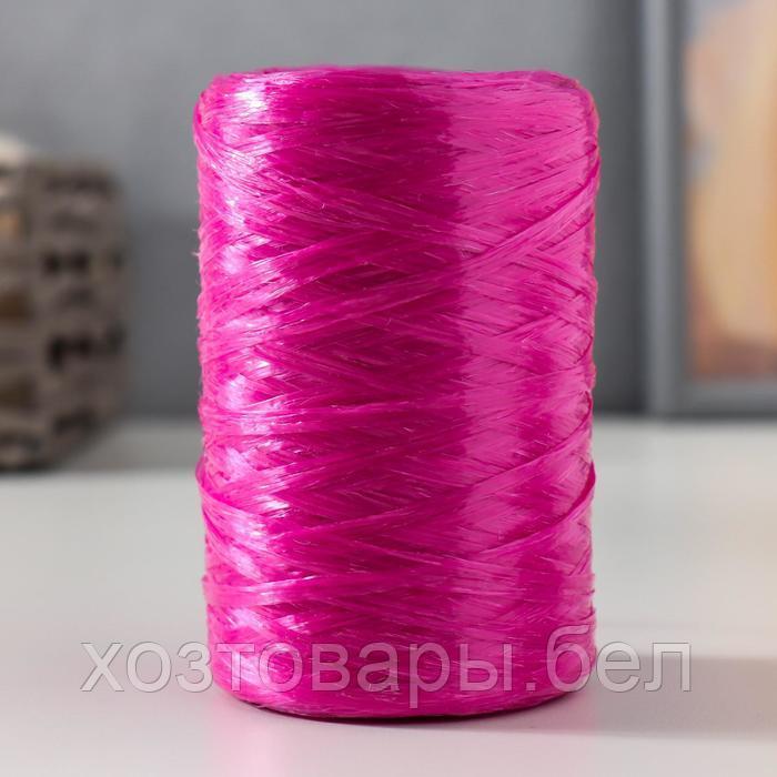 Пряжа "Для вязания мочалок" 100% полипропилен 400м/100±10 гр (пион)