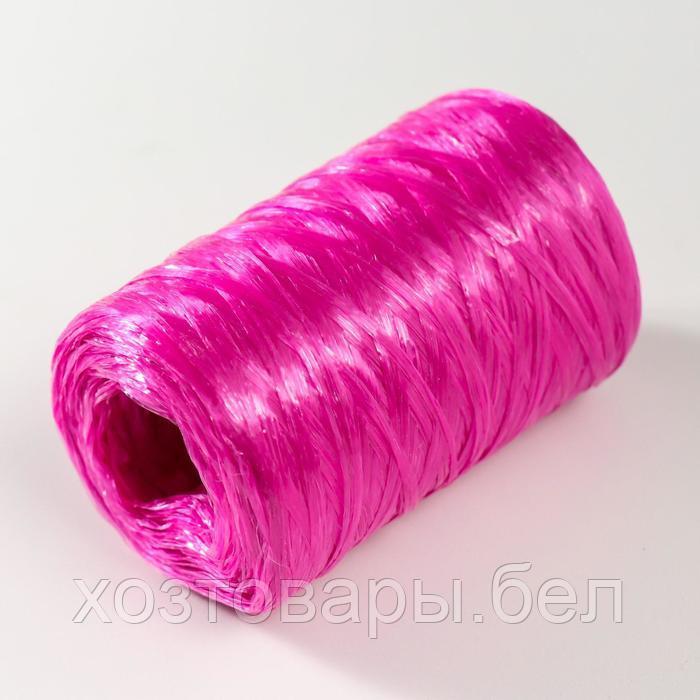 Пряжа "Для вязания мочалок" 100% полипропилен 400м/100±10 гр (пион) - фото 2 - id-p204351845